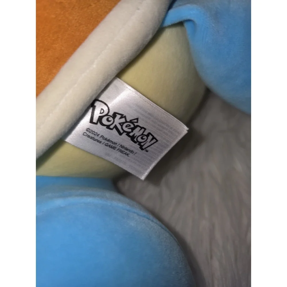 Pokémon Squirtle Large Plush EUC‎ Official Jazwares Nintendo Kawaii 🐢💙